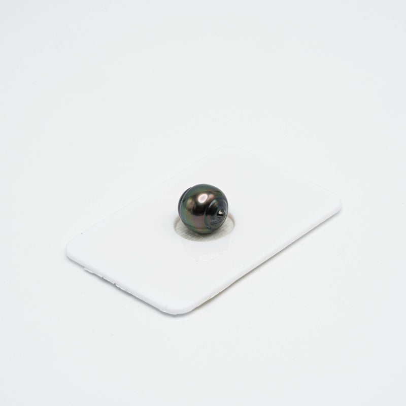 1pcs Green 10.1mm - CL AAA Quality Tahitian Pearl Single LP1201
