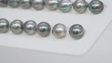 43pcs "High Luster" Multicolor 8-10mm - SB AAA Quality Tahitian Pearl Necklace NL1409