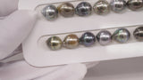 35pcs Multicolor 8-10mm - CL AA Quality Tahitian Pearl Necklace NL1177
