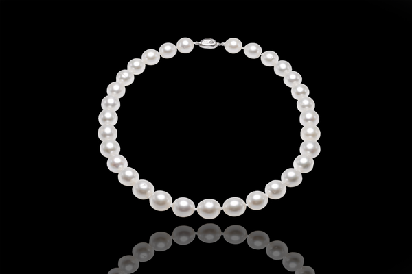 Australian Pearls Necklace - Near-Round 12-14mm AA quality Tahitian Pearl - Loose Pearl jewelry wholesale