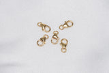 5pcs Lobster Gold Plating claps for Bracelet/Necklace Limited - Loose Pearl jewelry wholesale