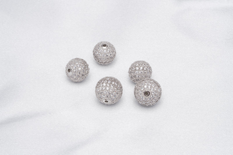 5pcs 925 Silver Pearl Spacer Findings - Loose Pearl jewelry wholesale