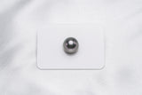 Green Single Pearl - Semi-Round 11.6mm TOP quality Tahitian Pearl - Loose Pearl jewelry wholesale