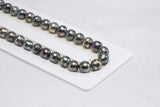 50pcs "little Jam" Peacock Mix Necklace - Circle 8mmAAA/AA/A quality Tahitian Pearl - Loose Pearl jewelry wholesale