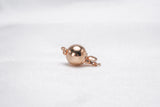 1pcs Rose Gold Ball Claps for Bracelet/Necklace Limited - Loose Pearl jewelry wholesale