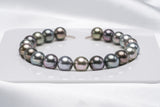 21pcs "Farm II" Multi Bracelet - Round/Semi-Round 8mm AAA/AA Quality Tahitian Pearl - Loose Pearl jewelry wholesale