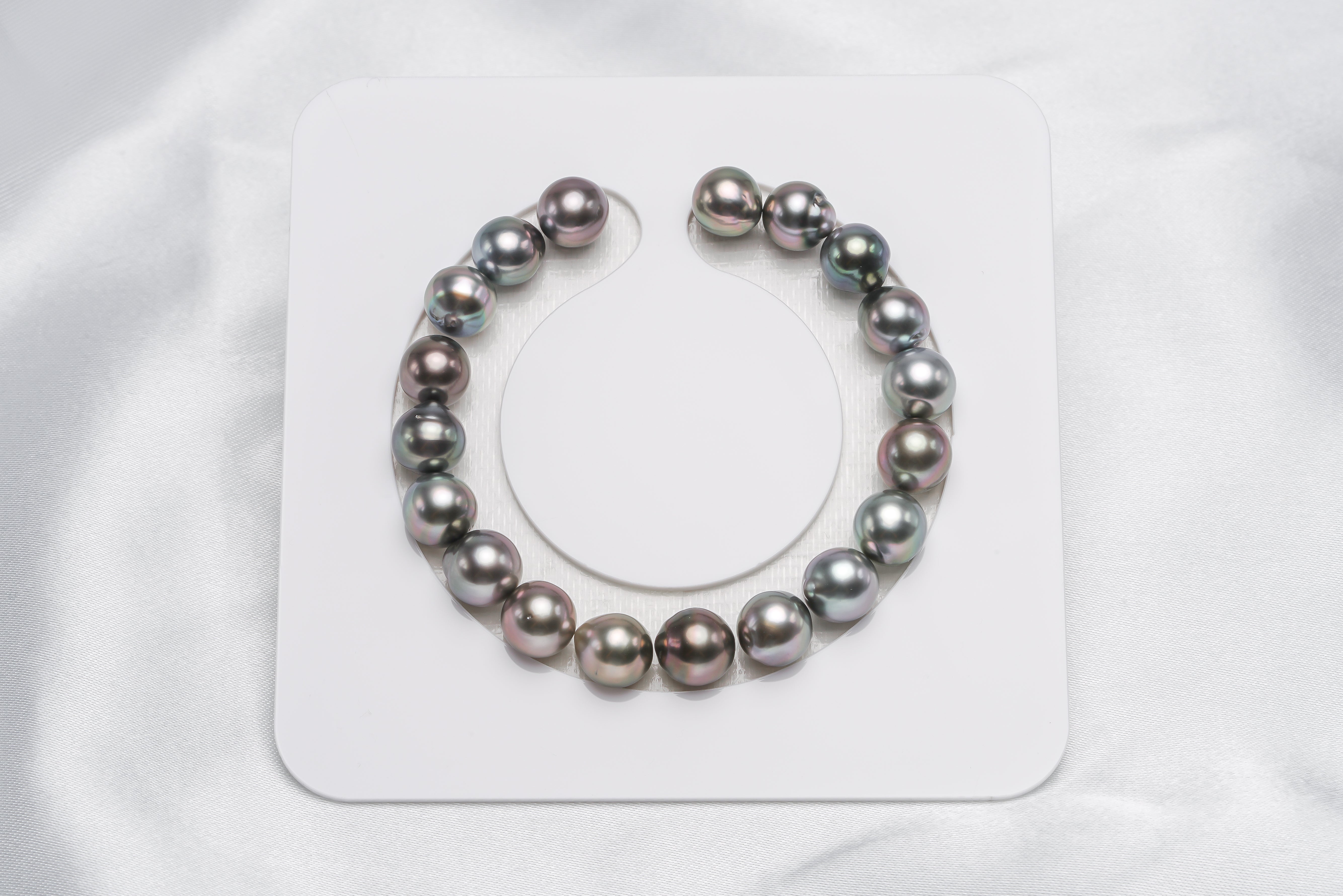 19pcs "Crackers" Pastel Bracelet - Semi-Baroque 9mm AAA quality Tahitian Pearl - Loose Pearl jewelry wholesale