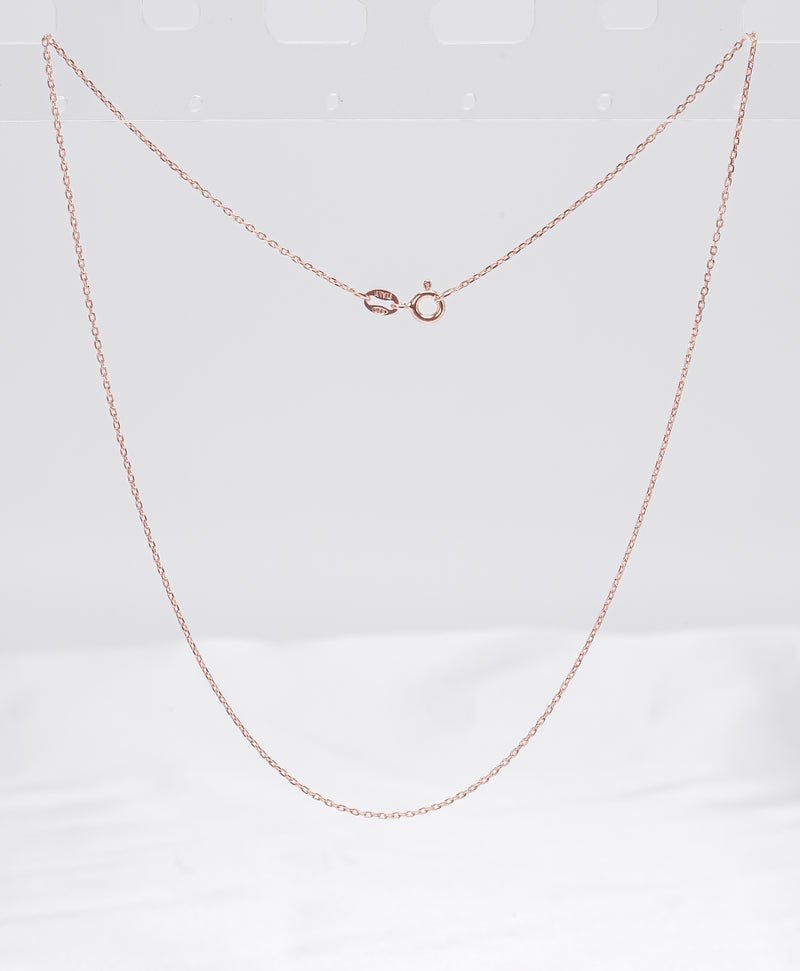 Rose Gold Cable Chain with Spring Ring Clasp - Loose Pearl jewelry wholesale