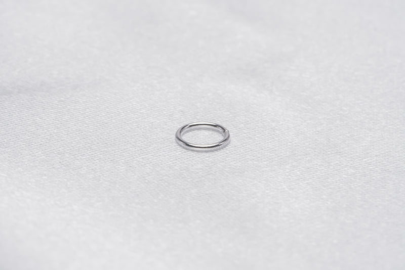 Individual 925 Silver closed jump ring 0.7mm - Loose Pearl jewelry wholesale