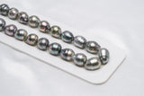 32pcs "Snake" Mix Necklace - Circle 11mm AAA/AA quality Tahitian Pearl - Loose Pearl jewelry wholesale