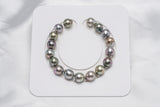 17pcs "Turtle Alike" Pastel Bracelet - Semi-Baroque 9mm AAA quality Tahitian Pearl - Loose Pearl jewelry wholesale
