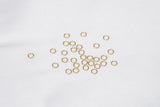 30pcs Closed Jump ring Gold Plating Findings - Loose Pearl jewelry wholesale