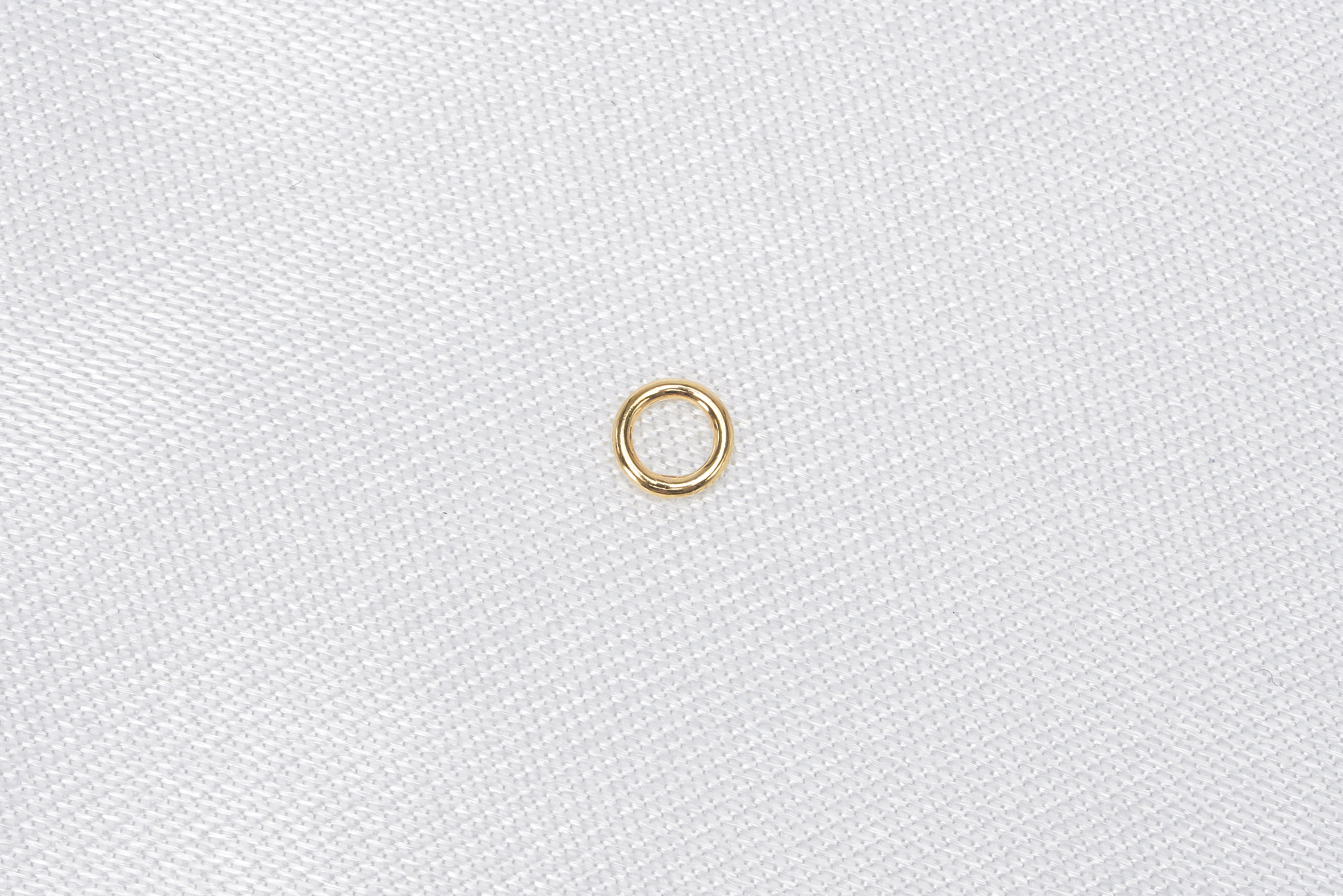 30pcs Closed Jump ring Gold Plating Findings - Loose Pearl jewelry wholesale