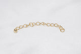 5pcs Extender Ball Gold Plating Findings - Loose Pearl jewelry wholesale