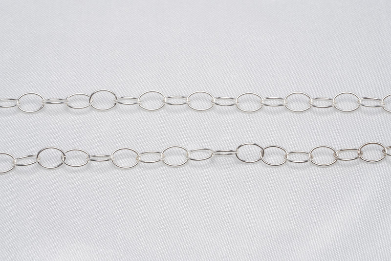 7.9inch Oval shape Chain Findings - Loose Pearl jewelry wholesale