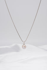 "Chubby" Fresh Water Pearl Pendant - 925 Silver Necklace - Loose Pearl jewelry wholesale