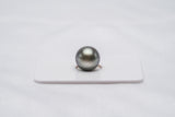 Golden Single Pearl - Semi-Baroque 11.5mm AAA quality Tahitian Pearl - Loose Pearl jewelry wholesale