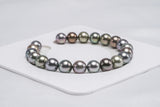 21pcs "Awake" Pastel Bracelet - Round/Semi-Round 8mm AAA/AA/A quality Tahitian Pearl - Loose Pearl jewelry wholesale