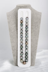 29pcs "Palm" Mix Necklace - Circle 10-12mm AAA/AA quality Tahitian Pearl - Loose Pearl jewelry wholesale