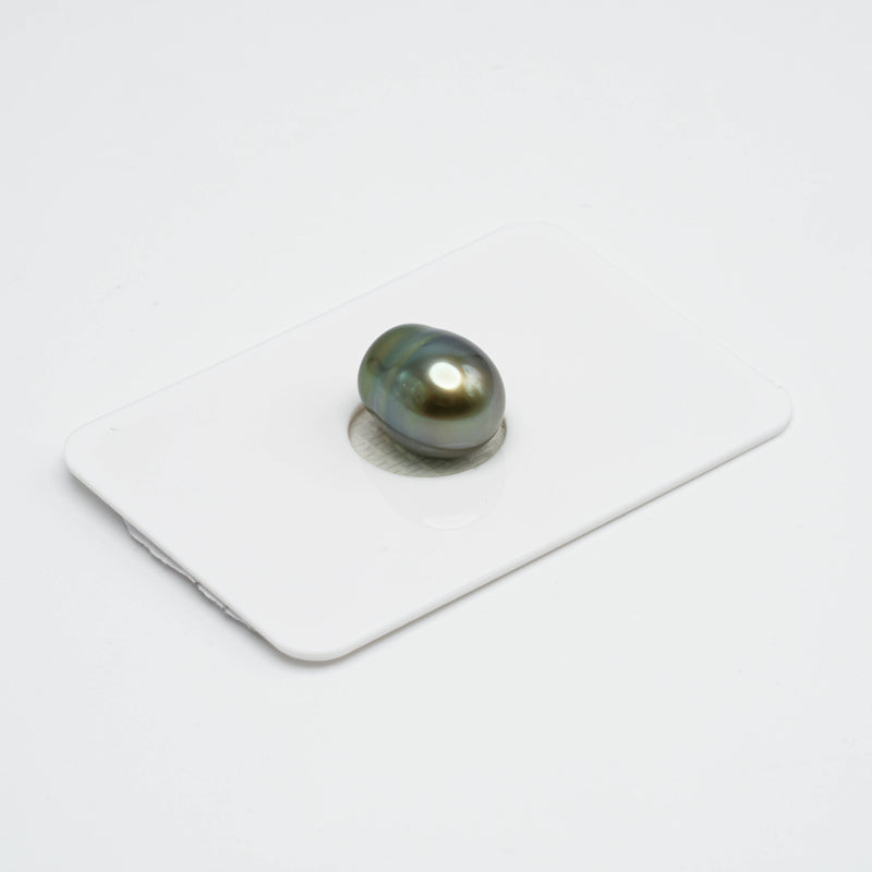 1pcs Yellow 9.6mm - SB TOP/AAA Quality Tahitian Pearl Single LP1316