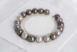 19pcs "Murene" Cherry Mix Bracelet - Round 8-10mm AAA/AA quality Tahitian Pearl - Loose Pearl jewelry wholesale