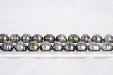 43pcs "Destiny" Green Mix Necklace - Circle 8-10mm AAA quality Tahitian Pearl - Loose Pearl jewelry wholesale