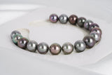 17pcs "Chervey" Cherry Mix Bracelet - R/SR 8-10mm AAA/AA quality Tahitian Pearl - Loose Pearl jewelry wholesale