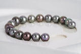 17pcs "Chervey" Cherry Mix Bracelet - R/SR 8-10mm AAA/AA quality Tahitian Pearl - Loose Pearl jewelry wholesale