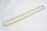 52pcs Fresh Water Pearl Necklace - Near-Round/Semi-Round 7-8mm A quality - Loose Pearl jewelry wholesale