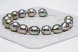 15pcs "Simply Good" Pastel Bracelet - Drop/Semi-Baroque 9mm AAA quality Tahitian Pearl - Loose Pearl jewelry wholesale
