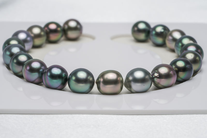 20pcs "Show Up" Multi Bracelet - Semi-Baroque 8mm AAA/AA quality Tahitian Pearl - Loose Pearl jewelry wholesale