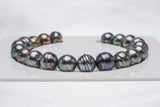 20pcs "ADM" Mix Bracelet - Circle 9-10mm AAA/AAquality Tahitian Pearl - Loose Pearl jewelry wholesale