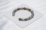 18pcs "Cutes" Mix Bracelet - Circle 8mm AAA/AA quality Tahitian Pearl - Loose Pearl jewelry wholesale
