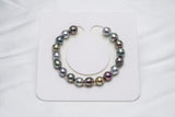 18pcs "Cutes" Mix Bracelet - Circle 8mm AAA/AA quality Tahitian Pearl - Loose Pearl jewelry wholesale