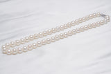 50pcs Fresh Water Pearl Necklace - Near-Round 7-8mm A quality - Loose Pearl jewelry wholesale