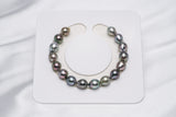 16pcs "Searching" Multi Bracelet - Semi-Baroque 8mm AAA/AA quality Tahitian Pearl - Loose Pearl jewelry wholesale