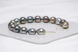 16pcs "Searching" Multi Bracelet - Semi-Baroque 8mm AAA/AA quality Tahitian Pearl - Loose Pearl jewelry wholesale