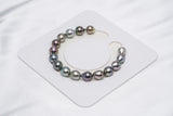 16pcs "Searching" Multi Bracelet - Semi-Baroque 8mm AAA/AA quality Tahitian Pearl - Loose Pearl jewelry wholesale