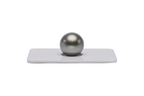 Grey Single Pearl - Round 14.1mm AAA quality Tahitian Pearl - Loose Pearl jewelry wholesale
