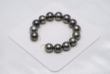 Black Tahitian Pearl Bracelet Loose - CMWPEARLS