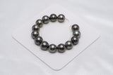 Black Tahitian Pearl Bracelet Loose - CMWPEARLS