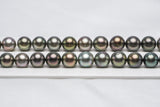 36pcs "Time" Mix Necklace - Semi-Round/Near-Round 9-10mm AA/A quality Tahitian Pearl - Loose Pearl jewelry wholesale