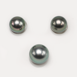 3pcs Green 10-12mm - RSR AAA/AA Quality Tahitian Pearl Trio Set ER1126