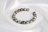 17pcs "Fuel Up" Mix - CL 10mm AAA/AA Quality Tahitian Pearl - Loose Pearl jewelry wholesale