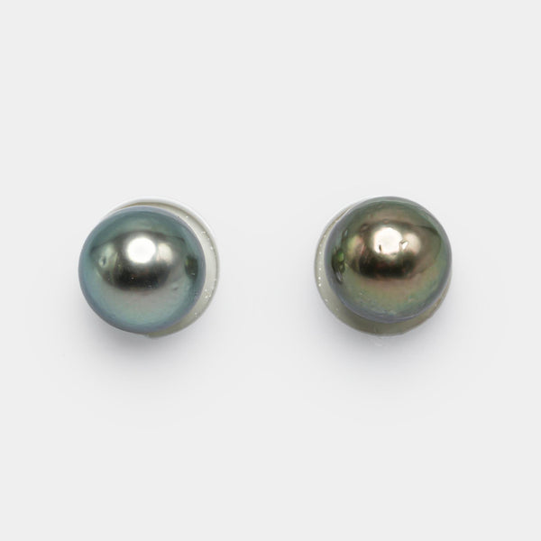 2pcs Light Mix 11.5-mm - RSR AA/A Quality Tahitian Pearl Pair ER1151