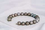 20pcs "Impulsive" Cherry Mix Bracelet - Round 9mm AA quality Tahitian Pearl - Loose Pearl jewelry wholesale