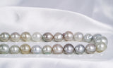 49pcs "Whispers" Multi Necklace - Baroque 8mm A quality Tahitian Pearl - Loose Pearl jewelry wholesale